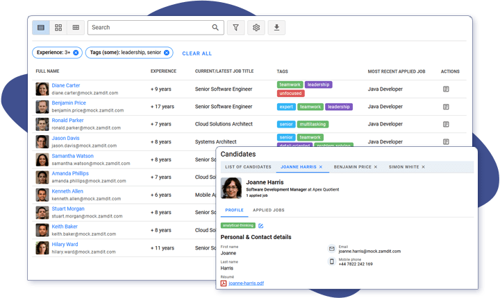 Find and Manage Talent Effortlessly with Candidate Pool