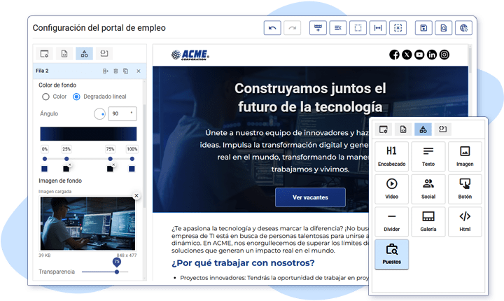 Crea tu portal de empleo sin programar